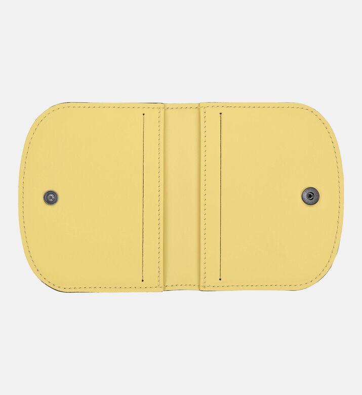Longchamp Le Pliage Xtra Leather Cardholder, Lime, Packshot View