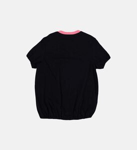 Girl Stud-logo Cotton T-shirt