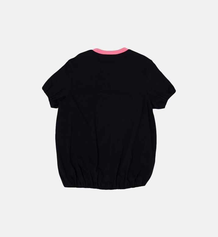 Girl Stud-logo Cotton T-shirt