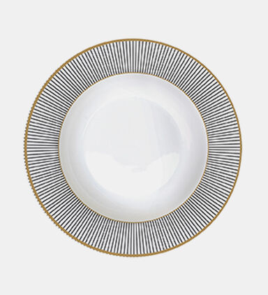 Printed Porcelain Soup Plate
