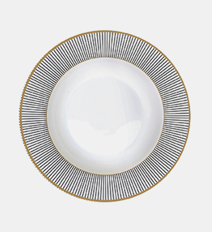 Printed Porcelain Soup Plate