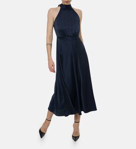 Samsoe Halter Neck Midi Dress, Model View