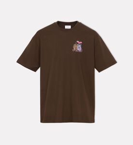 Les Deux Ts Cole Table, Brown, Xl, Packshot View