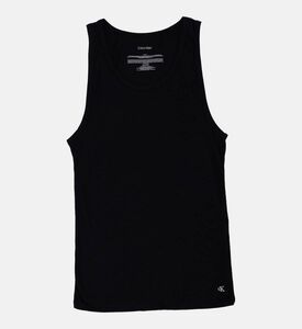 Calvin Klein Logo-embroidery 3-pack Tank Top, Black, L, Packshot View