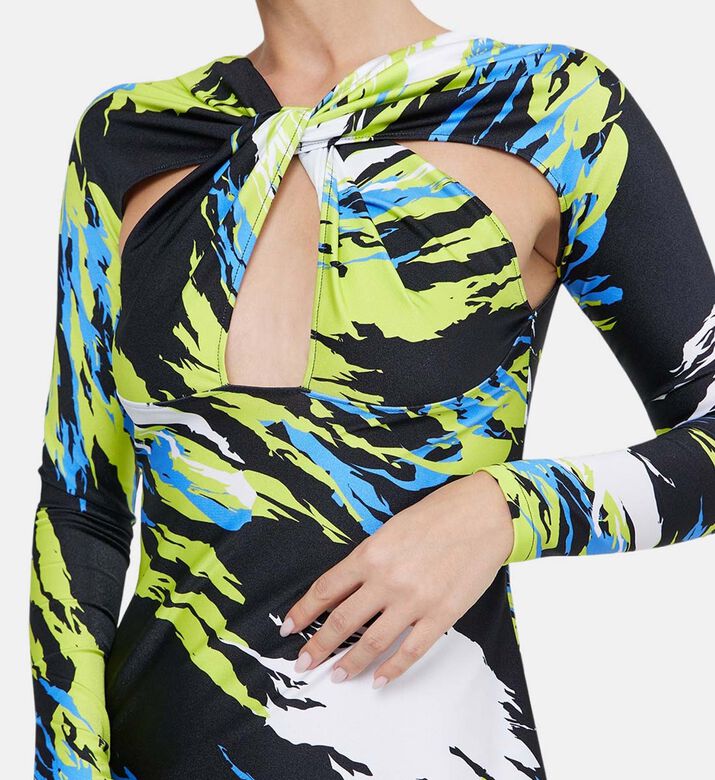 Twisted Cut-out Jersey Dress Twisted Cut-out Jersey Dress