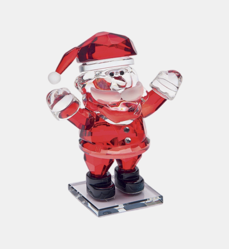 Crystal Santa Claus Figurine