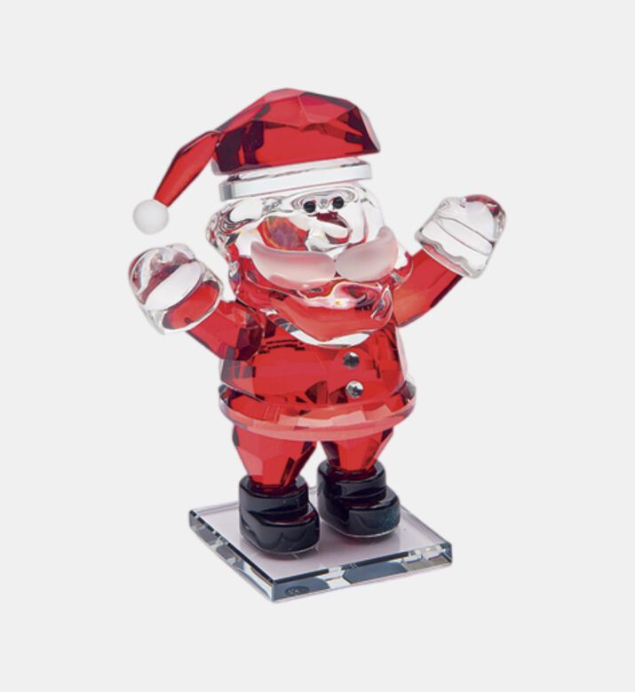 Crystal Santa Claus Figurine