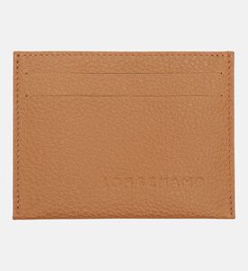 Longchamp Grain Leather Slim Cardholder, Packshot View