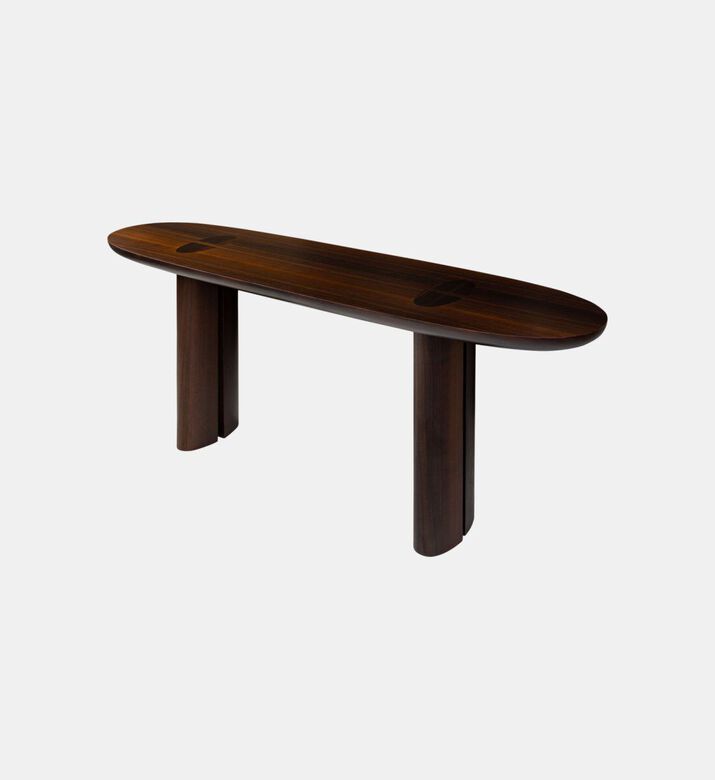 Versmissen Durban Eucalyptus Wood Console Table, Packshot View