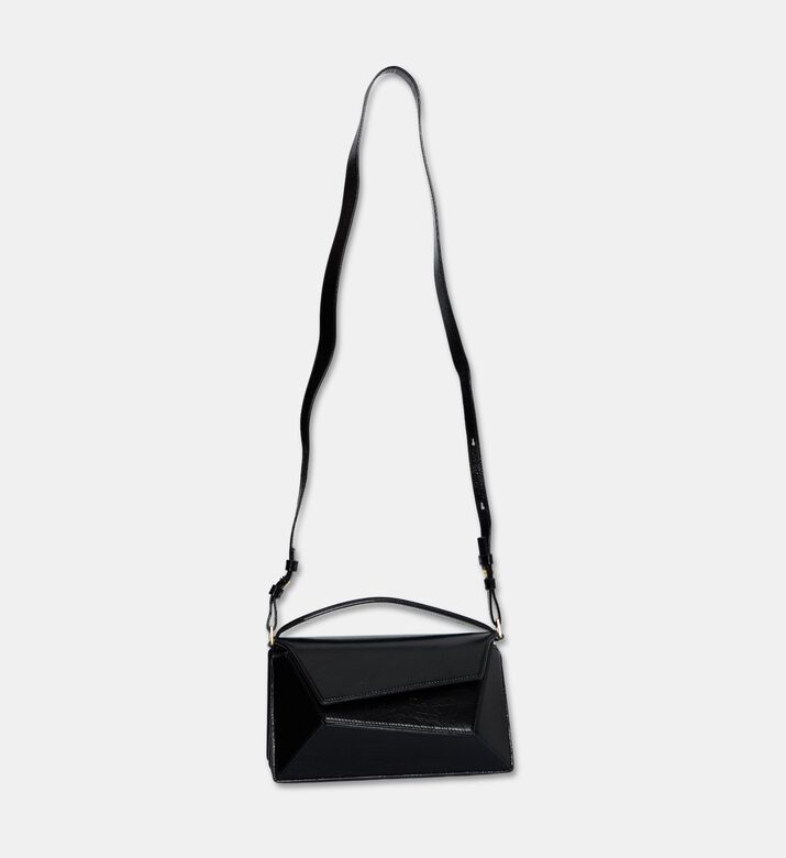 Mlouye Naomi Calf Leather Bag, Black, Packshot View