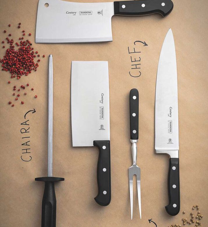 Large Chefs Knife - 38.8 X 4.7 X1.8 Cm