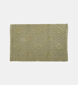 سجادة حمام بنقشة معينات