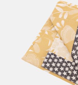 Jacquard Feerie Cotton Apron, Yellow, Packshot View