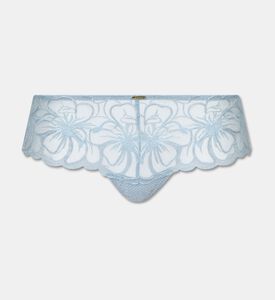 Chantelle Revealing Lace Shorty Briefs, White, L, Packshot View