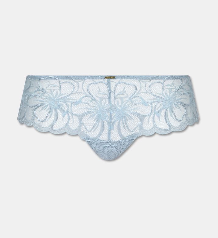 Chantelle Revealing Lace Shorty Briefs, White, L, Packshot View
