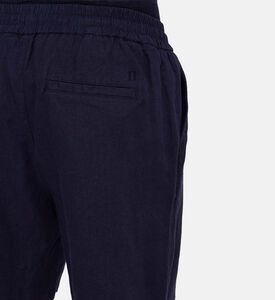 شورت أوتو كتان بقصة فضفاضة