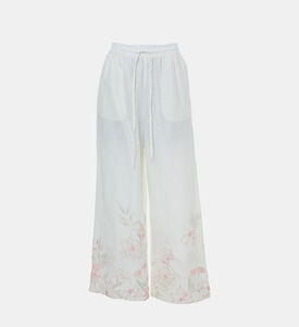 Carter and White Agnes Floral Wide-leg Trousers, Packshot View