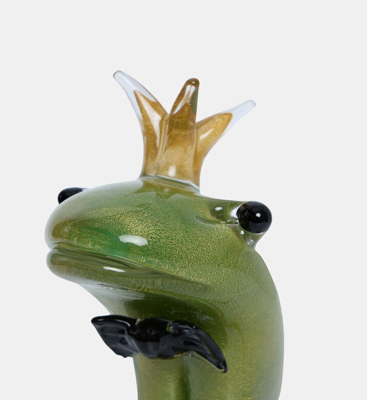 Crystal Frog Pair Sculpture
