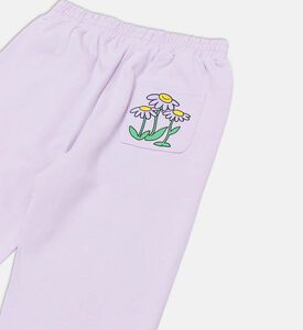 Daisy Graphic-print Jogger Pants