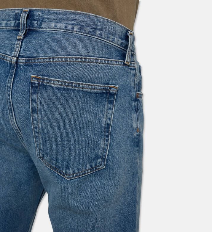 Agolde Floor-skimming Hem Baggy-straight Jeans, Model View