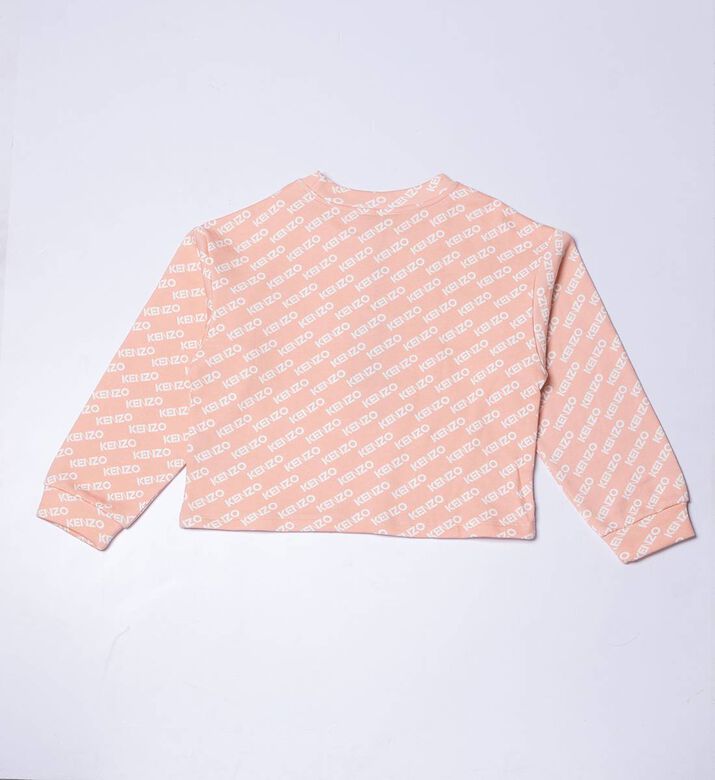 سويت شيرت صوف بطبعة العلامة التجارية على كامله