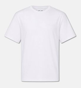 Samsoe Sajesper Cotton Crewneck T-shirt, White, M, Packshot View