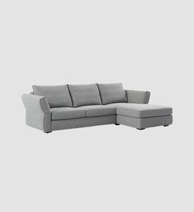 Home Deco and More Talent Right Hand Side Sofa Corner, Grey, Packshot View