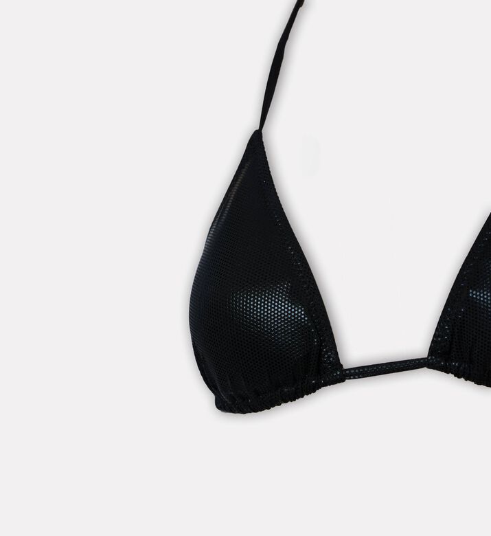 Reborn Shiny Bikini Side Tie High-leg Bottom Set, Packshot View