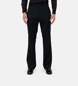 Wool Straight-leg Pants