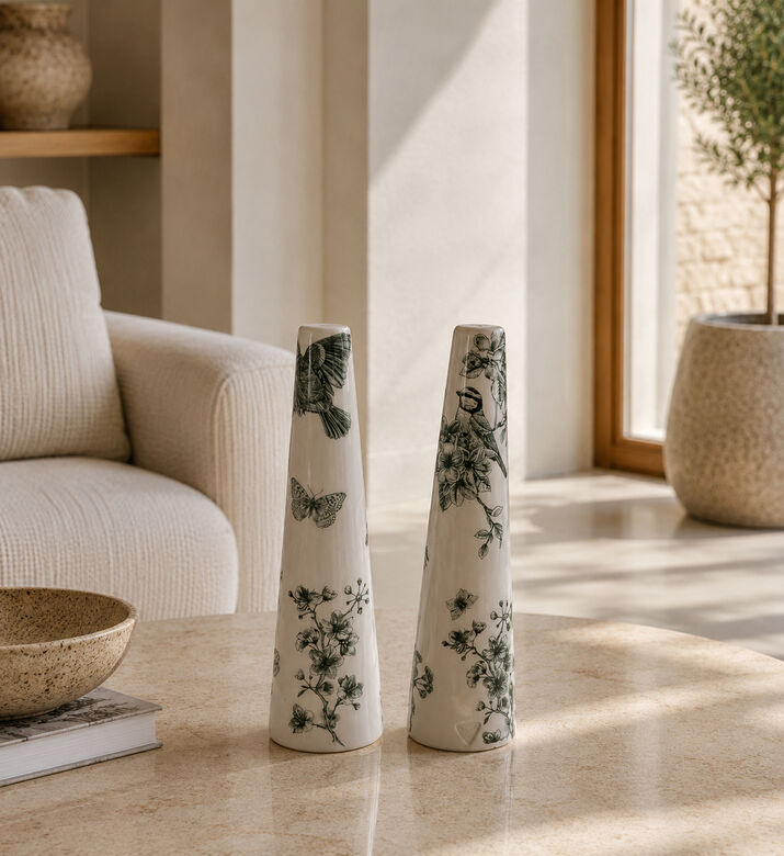 Noorena Ceramic Handmade Artisan Vases, Packshot View