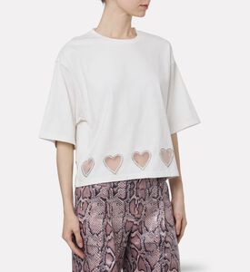 Alice and Olivia Evan Oversized T-shirt, Model View