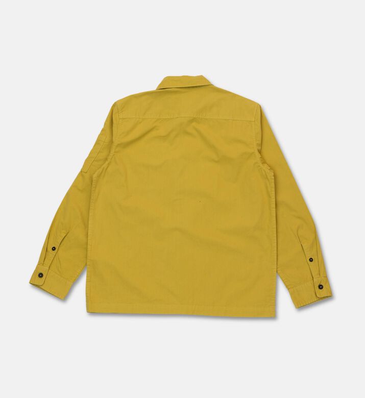 CP company Lens Logo-detail Zip-up Overshirt, Packshot View