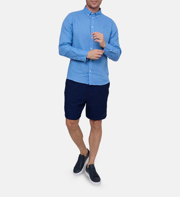 Konrad Linen Long-sleeve Shirt