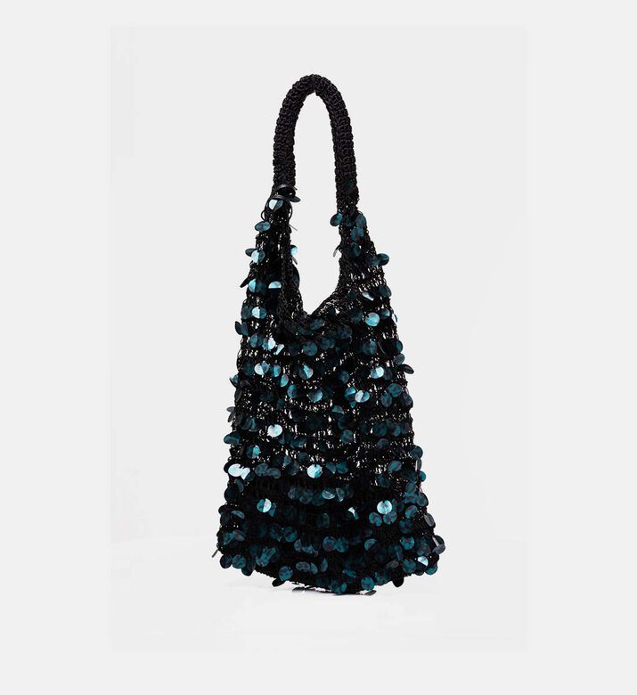 Sequin Mini Hobo Bag