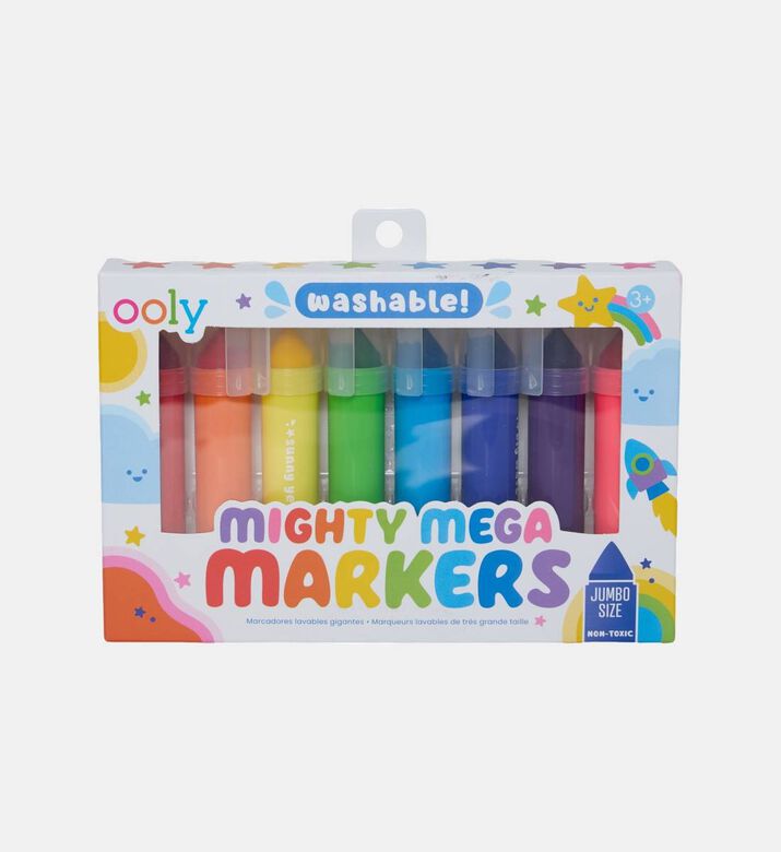 Mighty 8-piece Mega Markers Set