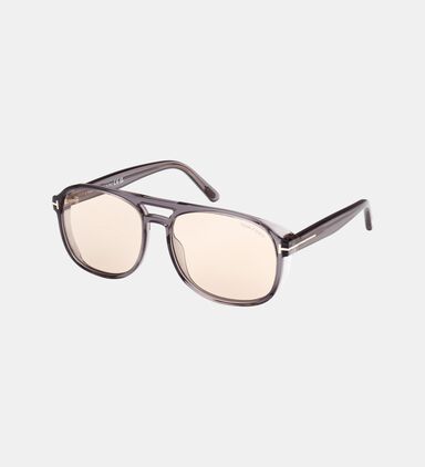 Double Bridge Design Pilot Sunglasses 58