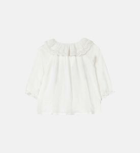 قميص جاردين بيبي بياقة مكشكشة