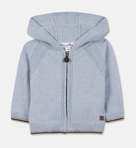 Tartine et Chocolat Gilet 2, Blue, 36m, Packshot View