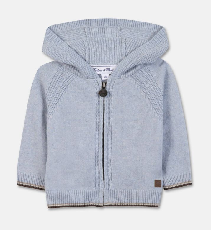 Tartine et Chocolat Gilet 2, Blue, 36m, Packshot View