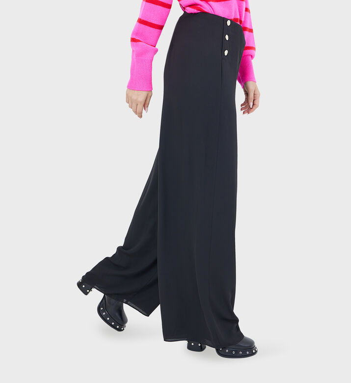 Bridge Flowy Wide-cut Pants