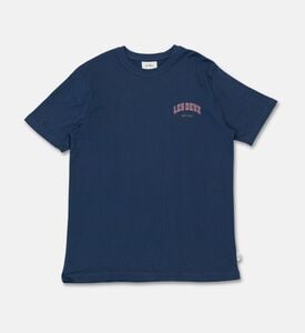 Les Deux Hoop Graphic Printed T-shirt, Dark-blue, 13-14y, Packshot View