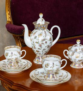 Golden Branches Coffee Pot