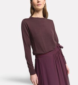 Beatrice B Sweat Cn, Gold, L, Model View