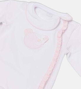 My First Collection Teddy Bear-applique Romper, Packshot View