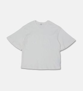 Chloe Logo-embroidery Short-sleeve T-shirt, Off-white, 14y, Packshot View