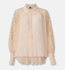 Edward Achour Paris Top, Beige, 42, Packshot View