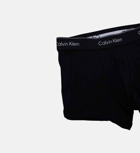 Calvin Klein Cotton Logo-print 3-pack Trunks, Multicolor, S, Packshot View