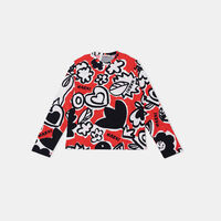 Cotton All-over Blossom Long-sleeve T-shirt