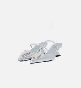 Pointed-toe Kitten Heels Mules Pointed-toe Kitten Heels Mules