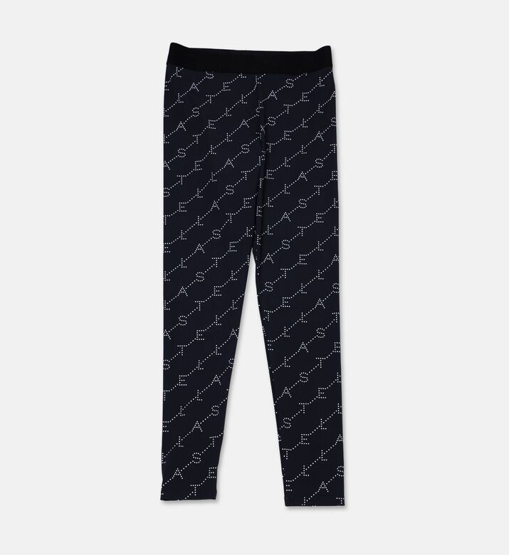 Stella McCartney Dotted Logo Pattern Athletic Leggings, Packshot View